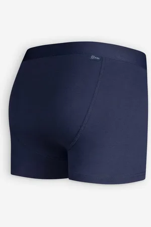 A-dam Solid - Boxershort - Biologisch Katoen - Onderbroek - Ondergoed - Heren - Volwassenen - Blauw - XXL