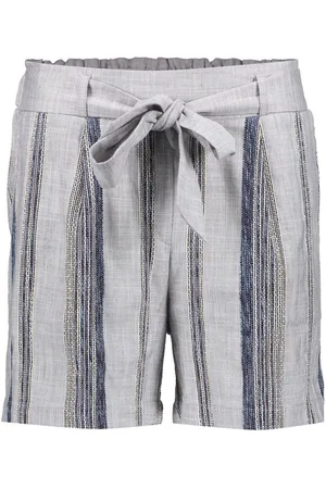 Geisha Broek Korte Broek Met Strepen 51211 20 Navy/blue Dames