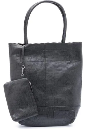 Zebra Trends Natural Bag Kartel Crocodile Black