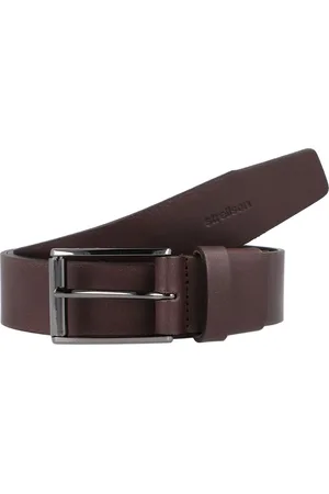 Strellson Riem leer - Jongens - 95 cm - dark brown