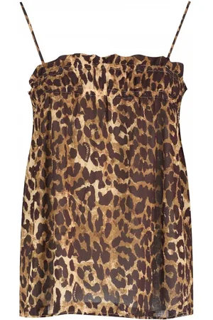 Harper & Yve Lexie-ss Tops & T-shirts Dames - Shirt - Panterprint