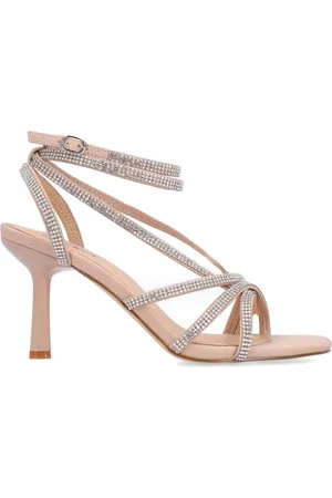 Sacha Dames - strass sandalen met hak