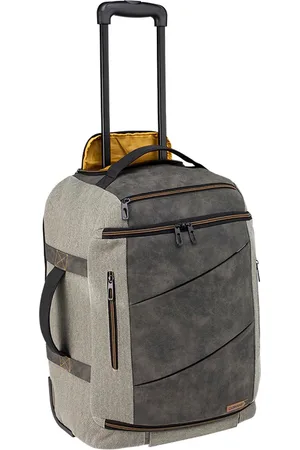 Cabin Max CabinMax Handbagage Rugzaktrolley - Trolley Rugzak 44L - 55x40x20 cm- Laptoptas - Manhattan - /Geel (MANHATTAN)