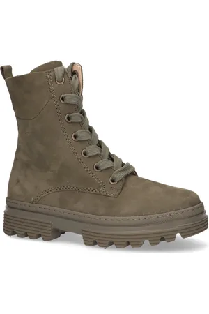 Gabor 92.515.33 Dames Veterboots Khaki | Kleur Khaki|