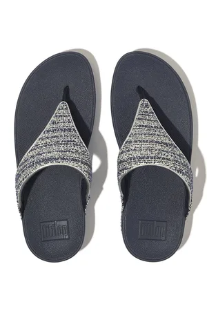 FitFlop Lulu Shimmerweave Toepost Sandalen/Slippers
