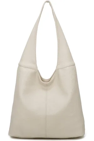 Merkloos Hobo Schoudertas - Ruime trendy Schoudertassen - Kunstleer - Dames Tassen