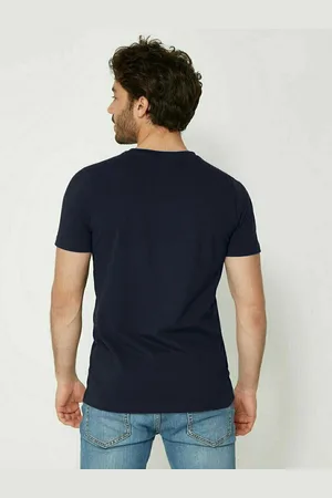 Mexx T-shirt Met Ronde Hals Donkerblauw