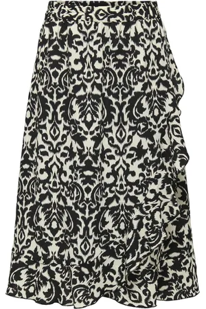ONLY ONLCARLY FLOUNCE LONG SKIRT WVN NOOS - Dames - Rokken