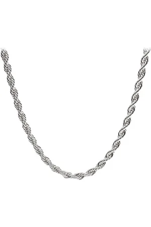 Lazy Cat Stalen Ketting – Koord – RVS Ketting – 4mm/50cm