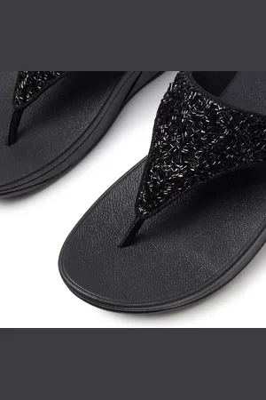 FitFlop Lulu Shimmerfoil Toe-Thongs