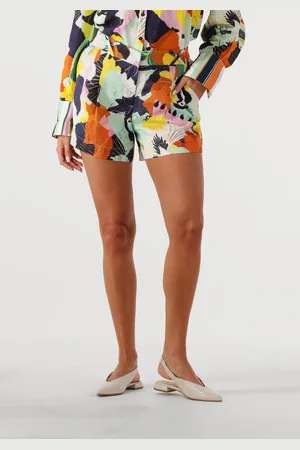 POM Amsterdam Paradise Linen Short Broeken Dames -