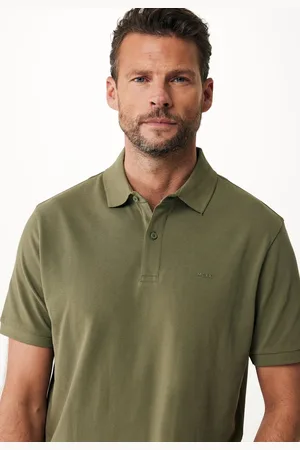 Mexx Peter Basic Pique Polo Regular Fit Mid Green