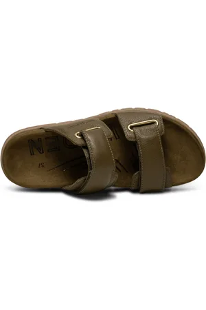 Woden Slipper zonder rug Lisa Leather