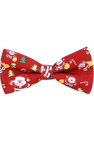 Sorprese Vlinderdas - Kerst Strik - 100% zijden - rood - vlinderstrik