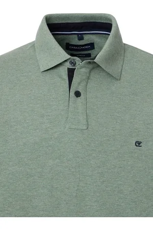 Casa Moda Polo Shirt Comfort Fit Effen Stretch 004470-378 - XXL