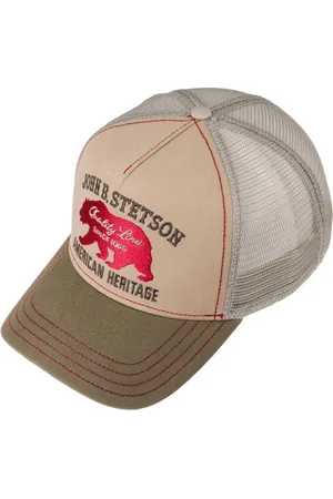 Stetson Retro Trucker Cap American Heritage Quality Line Lichtbruin -One Size