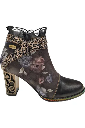 LAURA VITA Dames Enkellaars Ledao 11 Noir 38