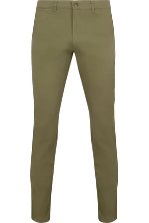 Suitable Chino broek Plato Light Olive
