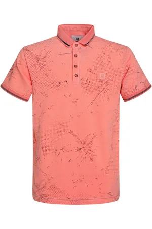 Gabbiano Poloshirt Polo 235526 4002 Light Coral Mannen