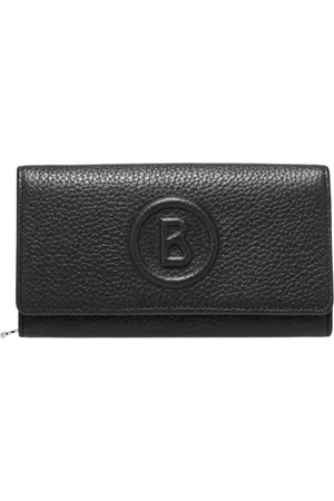 Bogner Leren Portemonnee Bozen Violetta Purse Zwart