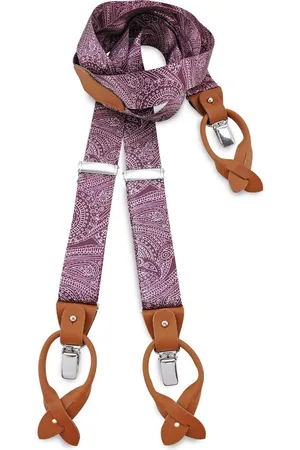 Sir Redman Bretels met strik - bretels combi pack Paisley Sketch