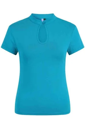 Dancing Days Mandarin collar Top - 3XL
