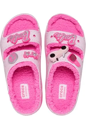 Crocs Barbie Cozzzy Sandaal Electric Pink
