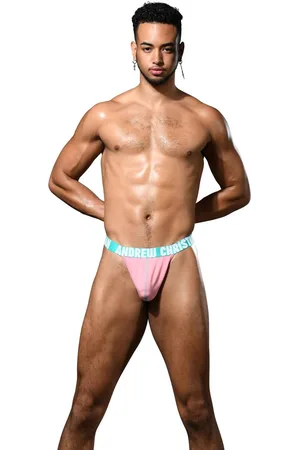 Andrew Christian Happy G-String w/ ALMOST NAKED® - MAAT S - Heren Ondergoed - String voor Man - Mannen Thong