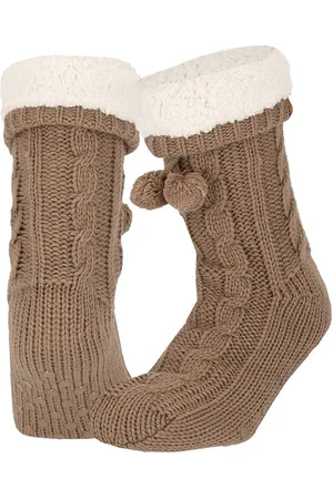 Apollo Dames huissokken met antislip -