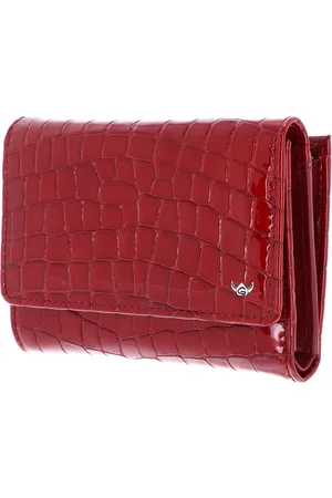 Golden head Leren Portemonnee Cayenne Ladies Purse Wallet Donkerrood