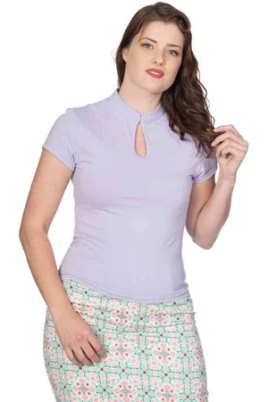 Dancing Days Mandarin collar Top - 2XL