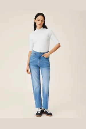 MSCH MSCH Gretel Nel HW Slim Ankle Jeans Light Blue