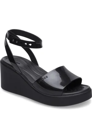 Crocs Brooklyn Ankle Strap Wedge Sandalen EU 36-37 Vrouw