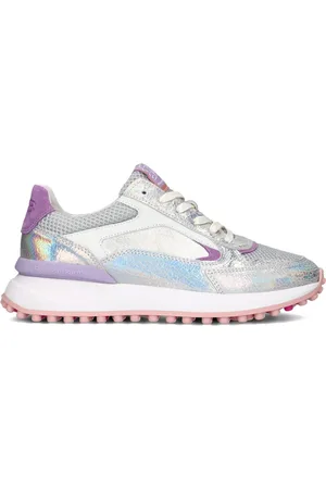 Floris van Bommel Dames Sneakers Noppi 19.22 Silver
