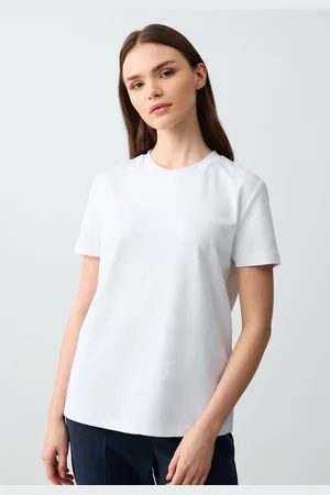 Jimmy Key Basic T-Shirt Met Ronde Hals En Korte Mouwen