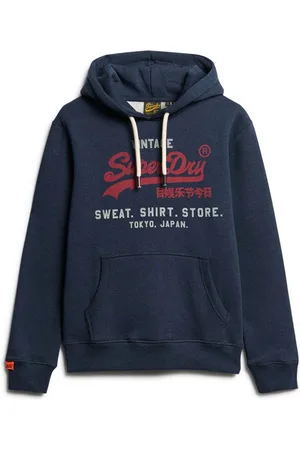Superdry VL HERITAGE RELAXED HOOD Heren Trui