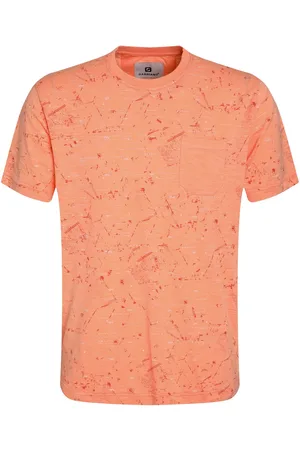 Gabbiano T-shirt T Shirt 155514 4002 Light Coral Mannen
