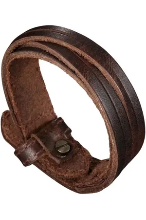 Marama Herenarmband Leer Oslo - robuust - hoogwaardig leer - verkleurt niet - verstelbaar