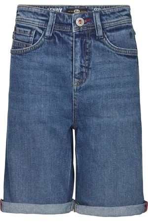 Petrol Industries Jongens Lenox Loose Fit Denim Short Papaya -