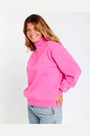 Rip Curl Fortaleza Half Zip Fleece - Hot Pink