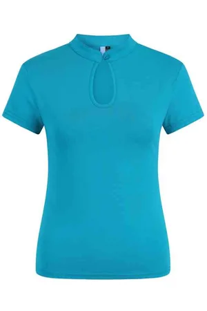 Dancing Days Mandarin collar Top - L