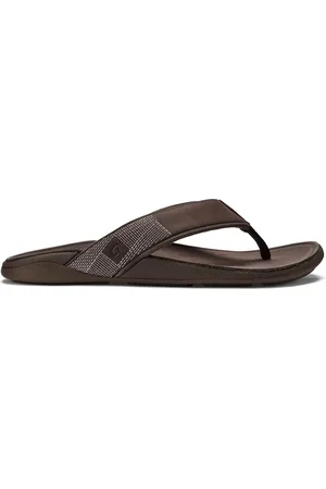 Olukai Tuahine Slippers - Heren - Bruin