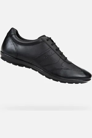 Geox Uomo Symbol Heren Sneakers - Zwart