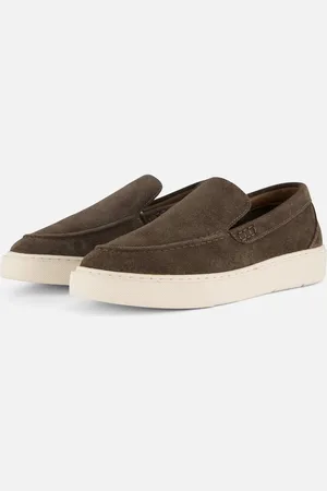 Vertice Instappers bruin Suede