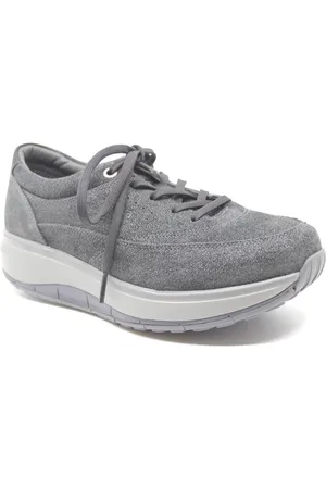 Joya Venice Dark Grey schokdempende veterschoenen
