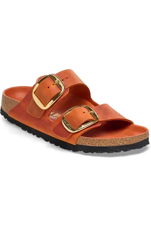 Birkenstock ARIZONA LEATHER BIG BUCKLE - Dames slippers - Kleur: