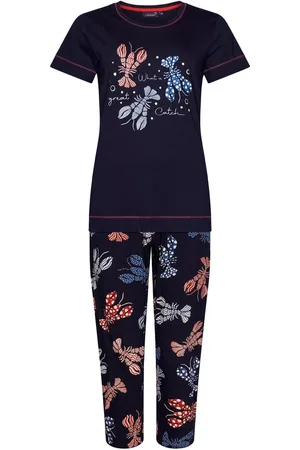 Rebelle Dames Pyjamaset - Lobster Party - Bio Katoen