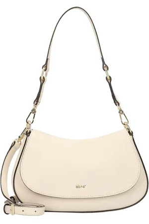 Abro+ Schoudertas Leather Erson Shoulderbag Lya Crème