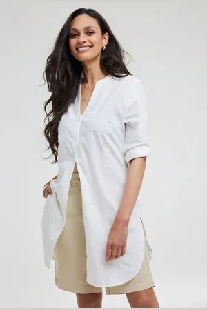 DIDI Dames Tunic Chill In Offwhite Bouquet embro maat 42