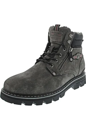 Dockers Herenlaarzen 53HX103 600220 schoenen enkellaarzen donkergrijs